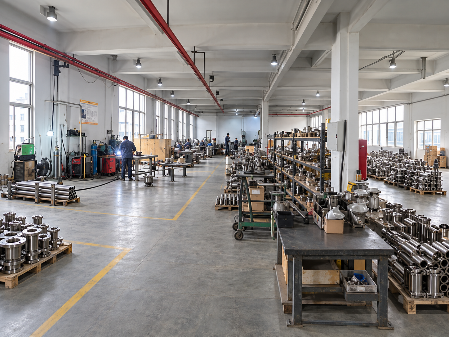 Welding and component preparation