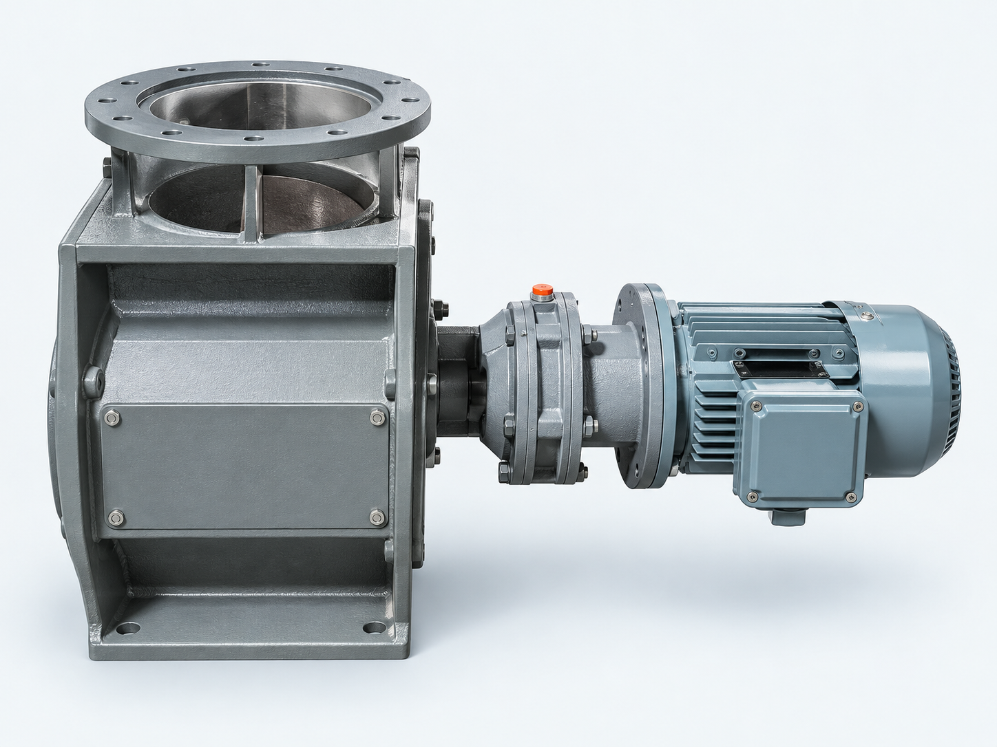 TGF rotary valve for controlled discharge